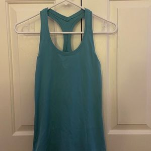 Lululemon Blue Racerback Tank Top
